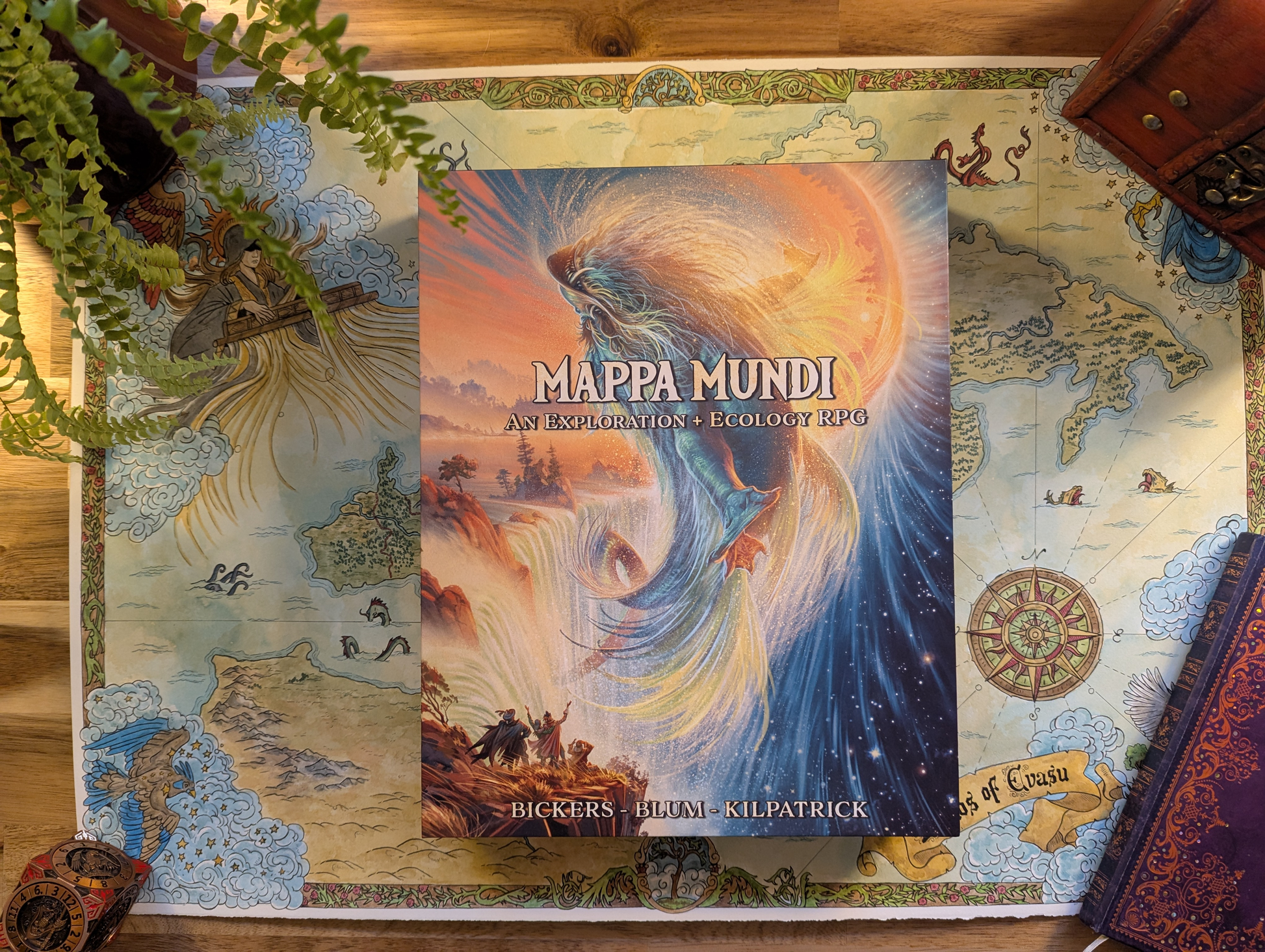 Three Sails Studios Mappa Mundi - An Exploration + Ecology RPG