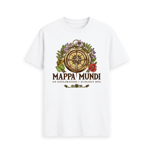 White Printed T-shirt Front